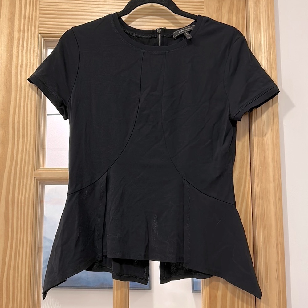 BCBG MaxAzria Peplum Top